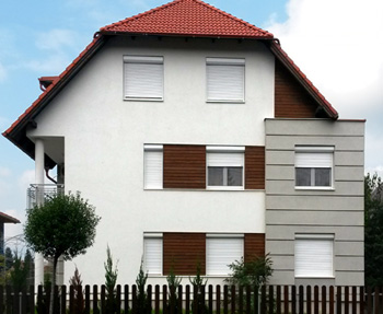 Fasáda s impregnací FacProtect